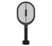 Anti-moustiques Ezilight Raquette anti-moustiques et insectes 2 en 1 Mosquito Racket Noir