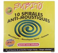 Anti moustiques spirales les 10 pièces Subito
