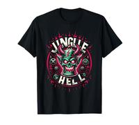 Anti Noël Punk Retail Worker Holiday Burnout Chaos T-Shirt