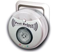 Pest Reject Pro Repulse power - VENTEO - Répulsif nuisibles - Ultrasons et électromagnétisme - Couleur gris - Couverture de votre maison de 200m² - Veilleuse intégrée
