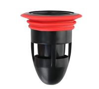 Anti Odeur Canalisation Filtre de vidange d'eau de Toilette, Salle de Bains, Cuisine, égouts, Lutte antiparasitaire, déodorant, Noyau de vidange de Sol, Bouchon, piège, Siphon d'évier(Black,1pc)