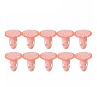 Anti-Odeur pour Drain de Sol de Douche Crépine de vidange en Silicone 1 à 10 pièces, Filtre Anti-Odeur(Pink-10PCS)