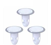 Anti-Odeur pour Drain de Sol de Douche Crépine de vidange en Silicone 1 à 10 pièces, Filtre Anti-Odeur(White-3PCS)