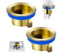 Anti-odeurs Siphon De Sol Anti-refoulement Siphon De Sol Anti-refoulement 2 Pièces Core Douche Drain Anti-retour Bouchon De Vidange Bouchon De Vidange Égout Attrape-cheveux Pour Cuisine Salle De Bain