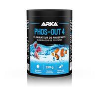 Anti-Phosphates Aquarium 1000 ML - Phos-Out 4 Granulés d'Hydroxyde de Fer | fixateur de phosphates, masse filtrante, sac inclus, contre silicates, substances jaunes et algues, eau douce, eau de mer