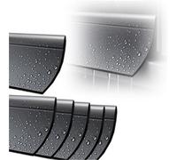 anti-pluie pour portes et fenêtres Bandes D'étanchéité Pour Fenêtres De 25, 35 Et 45 Mm De Largeur, 6, 7, 8, 9 Ou 10 Pièces, Bandes D'étanchéité Auto-adhésives Pour(A-6 PCS,Width 35MM)