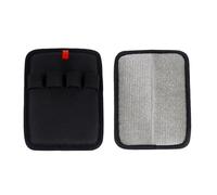Anti Poils Animaux Amélioré - Gant Poils Animaux Réutilisable Électrostatique pour Meubles, Vêtements, Tapis & Voiture, Idéal pour Chiens & Chats (Black-1)