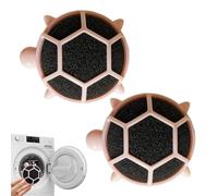 Anti-poils Chat Machine à Laver | 2 Pièces Nettoyeur pour Machine à Laver en Forme de Tortue,Capte les Poils en,Pour Vêtements, Draps, Couvertures, Sèche-linge