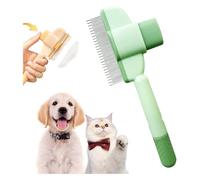 Anti Poils Pour Chats Pour Chien, Brosse Activ Pet - Brosse Attrape'poils, élimine Jusqu’à 95% Des Poils Morts, Toilettage Doux Et Efficace Pour Tous Types De Pelage (Vert)