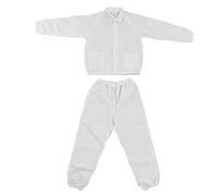 Anti Polyester Statique de Protection Globale, la Poussière Libre Costume Fendu pour L'Atelier, Idéal pour SMT Atelier, Zone ESD, la Microélectronique (XXL)