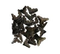 anti-poussière antiques pour escaliers - Protections de bord décoratives vintage, construction en métal durable, finition rétro élégante, design à ajustement sécurisé | Protection d'angle meuble