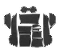 Anti-poussière Tapis Voiture pour MG 4 MG4 EV Tapis Rainure pour Porte Intérieure Fente Coussin Tasse Voiture Accessoire