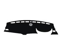 Anti-poussière Tapis Voiture pour Peugeot 3008 5008 2017 2018 2019 2020 Couverture Tableau Bord Voiture Tapis Pare-Soleil Coussin(Noir,RHD)