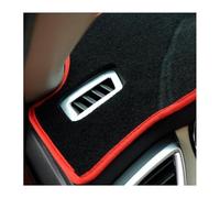 Anti-poussière Tapis Voiture pour Peugeot 3008 5008 2017 2018 2019 2020 Couverture Tableau Bord Voiture Tapis Pare-Soleil Coussin(Rouge,LHD)