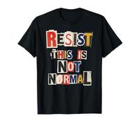 Anti-Propagande Vintage résistant à Cette résistance n'est Pas Normale T-Shirt