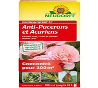 Anti-Pucerons Spruzit Concentré, 100 ml - Traitement contre pucerons pour plantes ornementales et fleurs, insecticide biologique a