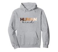 Anti-racisme Humain Kind Skin Tone Inclusion End Racisme Sweat à Capuche
