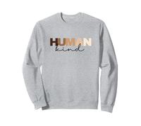 Anti-racisme Humain Kind Skin Tone Inclusion End Racisme Sweatshirt