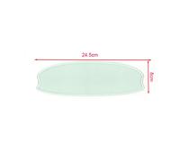 (Anti Rain 3) Film anti-pluie et anti-buée pour casque de moto Film de protection anti-pluie Lentille