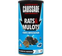 Appâts anti-nuisibles rats et mulots 600g