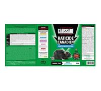 Anti Rats spécial forte infestation - CAUSSADE - CARBLBF300 - 300g - 15 Blocs fluorescents - Prêt à l'emploi