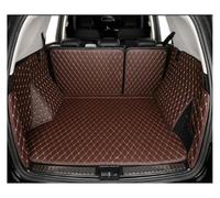 Anti Rayures Doublure pour Jaguar F-Pace 2017 2018 2019 2020 2021 2022 2023 2024 Tapis Coffre Voiture Personnalisés Tapis Doublure Coffre(Café)
