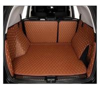 Anti Rayures Doublure pour Jaguar F-Pace 2017 2018 2019 2020 2021 2022 2023 2024 Tapis Coffre Voiture Personnalisés Tapis Doublure Coffre(Brun)