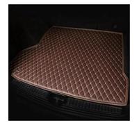 Anti Rayures Doublure pour Lincoln MKC 2013 2014 2015 2016 2017 2018 2019 Voiture en Cuir Tapis Doublure Coffre Tapis Sol Compartiment(Brun)