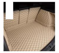 Anti Rayures Doublure pour Lincoln MKC 2013-2018 2019 Tapis Coffre Voiture en Cuir À Couverture Complète Tapis Protection(Beige)