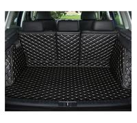 Anti Rayures Doublure pour Lincoln MKX 2015 2016 2017 2018 Tapis Coffre Voiture Personnalisé À Couverture Complète Tapis Protection Coffre(Beige Noir)
