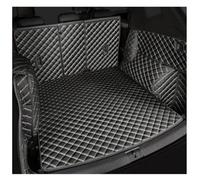 Anti Rayures Doublure pour Lincoln pour Continental 2017 2018 Couverture Complète Tapis Coffre Voiture Personnalisé Tapis Imperméable Et Anti-Rayures(Beige Noir)