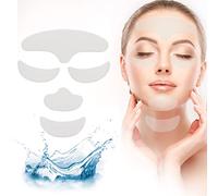 Anti-Rides 6 Pcs Anti Rides Silicone Patch Patch Peau Levage Réutilisables Front Eye Eye Menton Visage Patch
