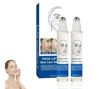 Anti Rides Puissant Immediat, Roll on Serum Visage de Collagène, Collagen Serum pour Instant Iift Plus,Serums Hydratant Visage,Serums Anti Rides,Anti-ageing Essence,Sérum Raffermissant (30ml, 2)
