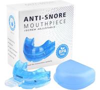Anti Ronflement: Anti Ronflement Orthese Anti Ronflement Inodore Et Doux Anti Ronflement Efficace Puissant Adapté Aux Hommes Et Aux Femmes Ronflent Snoring Mouth Guard-Bleu