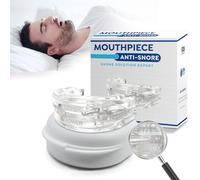 Anti Ronflement,Anti Ronflement Solution Buccaux Réglable Gouttière Dentaire Anti Bruxisme Réutilisable Portable Avec Un Boîtier de Rangement Pratique pour Homme Femme (1)