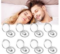 Anti Ronflement Dilatateur Nasal, Pince Nez Dispositifs Anti-Ronflement, Efficace Anti Ronflement Pour Un Sommeil Confortable Et Plus Calme, Réutilisable, 8 Pack[Z38]