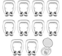 Anti Ronflement Dilatateur Nasal, Silicone Magnétique Clip Nasal Pince Ronflement Réutilisable Prévenir L'apnée Intermittente,Améliorer La Qualité Du Sommeil, Empêcher Le Ronflement, 10 Pièc[Z1055]