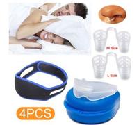 Anti Ronflement Efficace, Croisillons,Chin Strap, Anti-Ronflement Mentonnière, Solution Ronflements Réglable Snore Stopper Chin Strap Pour Aide Sommeil Réduction Ronflement Avec Dilatateurs