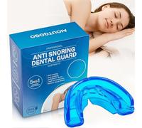 Anti Ronflement Orthese Efficace Puissant,Plus Doux Dispositifs Anti-Ronflement,Prêt à l'emploi Confortable et Réducteur de Ronflement,Multiusage Orthèse Adapté Hommes et Femmes pour le Ronflent-Bleu