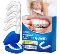 Anti Ronflement Orthese,Embout Buccal Anti-Ronflements,Gouttière Anti-Ronflements & Bruxisme,Support Anti Ronflement,Améliore La Qualité Du Sommeil les Femmes Hommes,Facile à Transporter