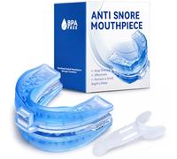 Anti-Ronflement Silicone Réglable, Orthèse d’Avancée Mandibulaire Adulte | Gouttière Anti-Ronflement & Bruxisme, Dispositifs Anti-Ronflement Réutilisables, Gouttière pour Stopper les Ronflements