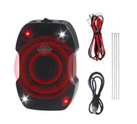 Anti Rongeur Voiture, Repulsif Martre pour Voiture, Répulsif Anti Fouines Ultrason, Ultrason Souris et Rats avec Flash LED, Connexion à la Batterie 12V de la Auto, pour Garage, Grenier (1 Pcs)