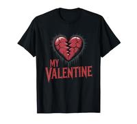 Anti Saint Valentin Mon Amateur De Pizza Drole T-Shirt