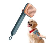 Anti Shedding Groomer, Gentle Massage Comb, Cat Grooming Brush, Detangling Pet Brushes, 9.8x4.33 Inches, Accessible Tool for Daily Pets Groomings, Black, White and Green