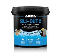 Anti-Silicates Aquarium 5000 ml - Sili-Out 2 Granulés contre Diatomées | pour eau claire, contre silicate, phosphate et substances jaunes, sans effet sur le pH, sac filtrant, eau douce et eau