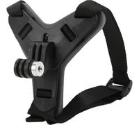 Anti -Skid -Moto Casque mentonnière avant Porte-montagne léger pour téléphoneblack