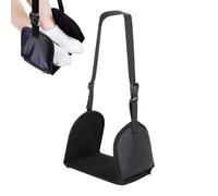 Anti-Slip Foot Hanger Footrest, Travel Hammock for Airplane, Adjustable Airplane Hanger Footrest, Airplane Footrest, Foot Hammock for Airplane Travel, Plane Travel Footrest, Airplane Comfort Hammock