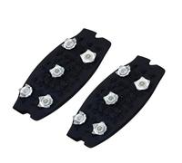 Anti-Slip Ice Cleats, Shoe Boot Grippers, 3.94x1.97 inch Protective Anti-Skid Covers with Material, Hiking Gear with Traction Spike Design, Shoe Grippers with Feature, Footwear Accessory for Walking