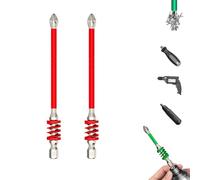Anti-Slip Magnetic Phillips Bit with Spring, 2025 New Strong Magnetic Durability Screwdriver Drill Bit Set, Magnetic Phillips Bit,No More Slipping of Saw Teeth, for Power Tools, Screws (red 110mm 2)
