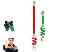 Anti-Slip Magnetic Phillips Bit with Spring, Quick Eject & Strong Magnetic Hex Shank, Impact-Resistant, No More Slipping, Compatible with Electric & Manual Tools (65mm+110mm)